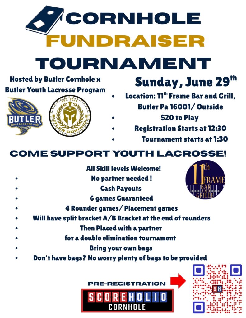 BYLAX & Butler Cornhole Tournament 2025