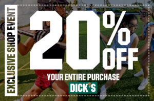 Dick's Sporting Goods 20% Off BYLAX Deal